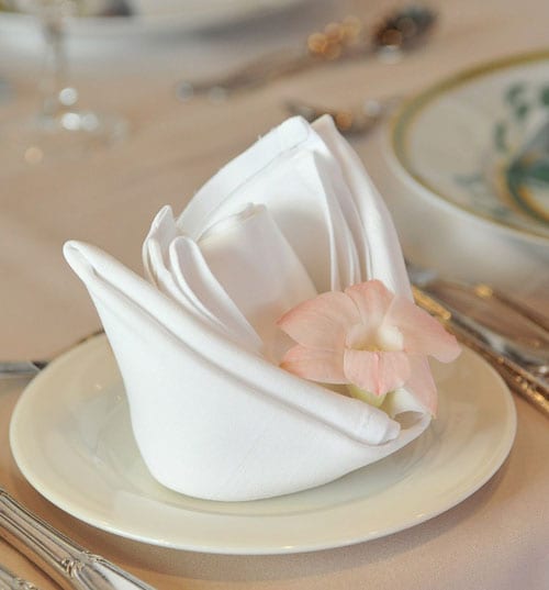 Hire Table Napkins from Simply Linens in Essex